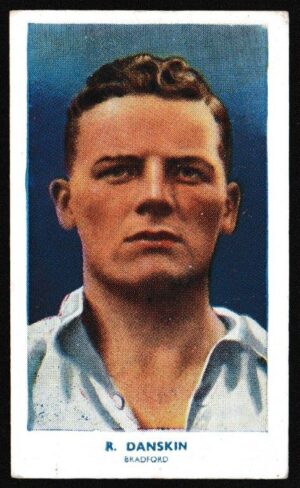 Hill (R&J) - 'Famous Footballers (51-75) Card #75 - R. Danskin (Bradford)
