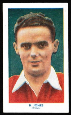 Hill (R&J) - 'Famous Footballers (Shoreditch Add) Card #1 - Bryn Jones (Arsenal)