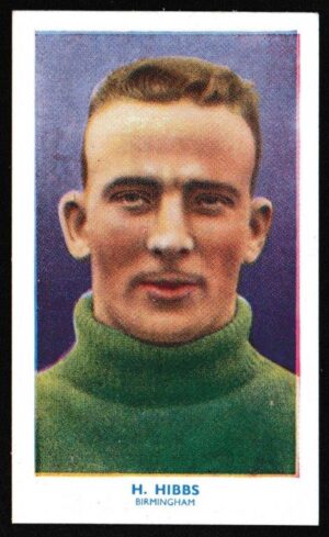 Hill (R&J) - 'Famous Footballers (Shoreditch Add) Card #18 - Henry Hibbs (Birmingham)