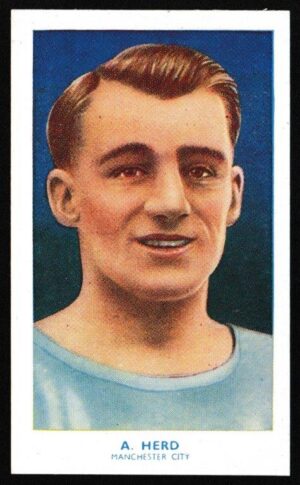 Hill (R&J) - 'Famous Footballers (Shoreditch Add) Card #23 - Alexander Herd (Manchester City)
