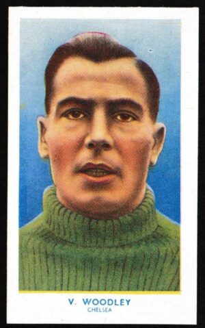 Hill (R&J) - 'Famous Footballers (Shoreditch Add) Card #25 - Victor Woodley (Chelsea)