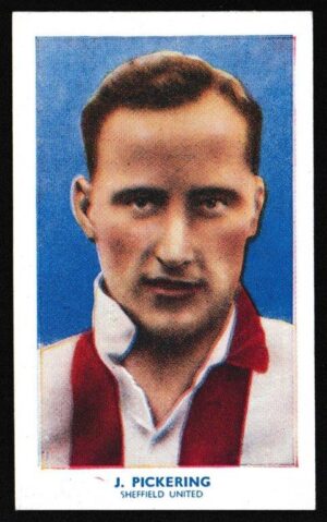 Hill (R&J) - 'Famous Footballers (Shoreditch Add) Card #26 - Jack Pickering (Sheffield United) Hill (R&J) - 'Famous Footballers (Shoreditch Add) Card #26 - Jack Pickering (Sheffield United)