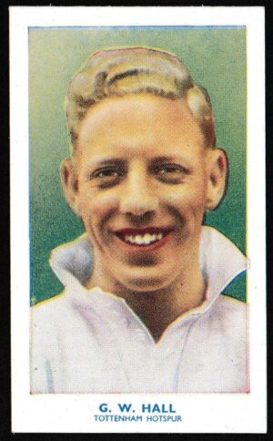 Hill (R&J) - 'Famous Footballers (Shoreditch Add) Card #28 - George Hall (Spurs)