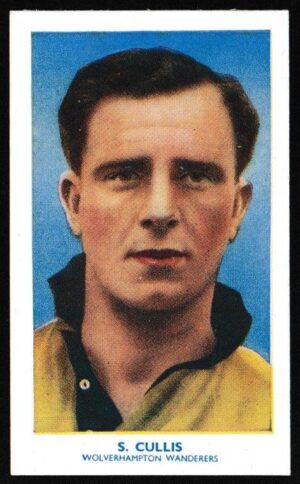 Hill (R&J) - 'Famous Footballers (Shoreditch Add) Card #29 - Stanley Cullis (Wolves) Hill (R&J) - 'Famous Footballers (Shoreditch Add) Card #29 - Stanley Cullis (Wolves)