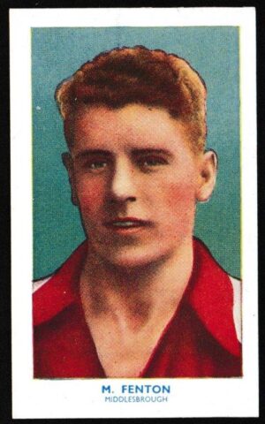 Hill (R&J) - 'Famous Footballers (Shoreditch Add) Card #31 - Michael Fenton (Middlesbrough)