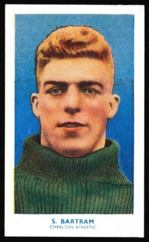 Hill (R&J) - 'Famous Footballers (Shoreditch Add) Card #34 - Samuel Bartram (Charlton Athletic)