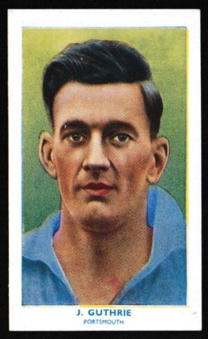 Hill (R&J) - 'Famous Footballers (Shoreditch Add) Card #49 - James Guthrie (Portsmouth)