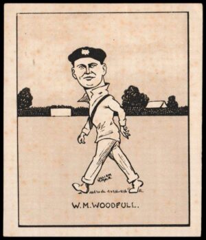 Hill (R&J) - 'Caricatures of Famous Cricketers (L) - Card #15 - W.M. Woodfull (Victoria)