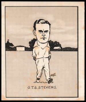 Hill (R&J) - 'Caricatures of Famous Cricketers (L) - Card #43 - Henry Howell (Warwick)