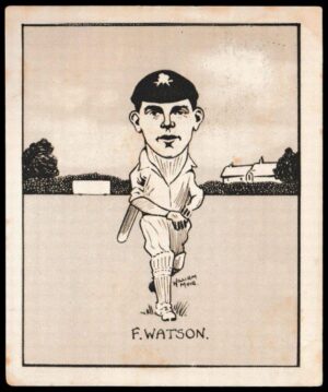 Hill (R&J) - 'Caricatures of Famous Cricketers (L) - Card #50 - J.C. White (Somerset)