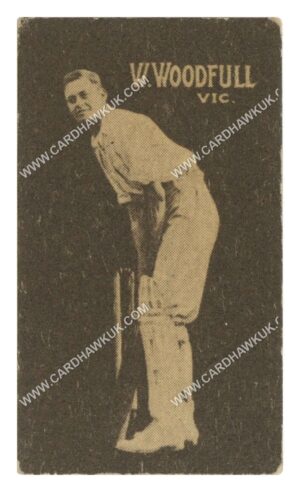 Hoadley Chocolates - 'Cricketers (Brown)' (1933) - W. Woodfull (Victoria)