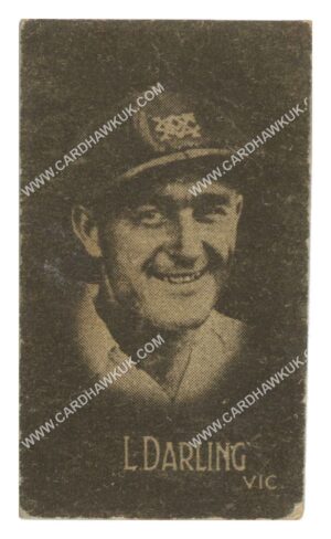 Hoadley Chocolates - 'Cricketers (Brown)' (1933) - L. Darling (Victoria)