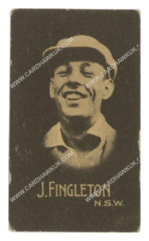 Hoadley Chocolates - 'Cricketers (Brown)' (1933) - L. Fingleton (New South Wales)