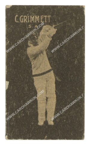 Hoadley Chocolates - 'Cricketers (Brown)' (1933) - C.V. Grimmett (South Australia)