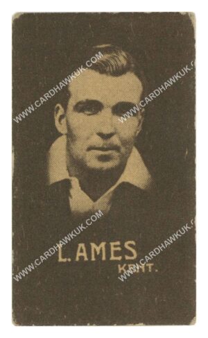 Hoadley Chocolates - 'Cricketers (Brown)' - L. Ames (Kent) (1933)