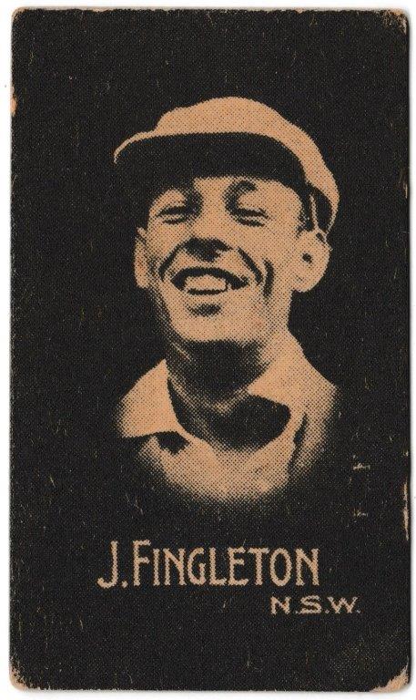Hoadley Chocolates - 'Cricketers (Brown)' (1933) - Card #2 - L. Fingleton (New South Wales) Hoadley Chocolates - 'Cricketers (Brown)' (1933) - Card #2 - L. Fingleton (New South Wales)