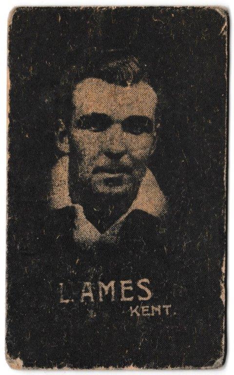 Hoadley Chocolates - 'Cricketers (Brown)' (1933) - L. Ames (Kent) Hoadley Chocolates - 'Cricketers (Brown)' (1933) - L. Ames (Kent)