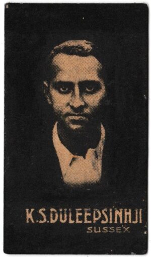 Hoadley Chocolates - 'Cricketers (Brown)' (1933) - K.S. Duleepsinhji (Sussex)