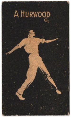 Hoadley Chocolates - 'Cricketers (Brown)' (1933) - Card #5 - A. Hurwood (Queensland)