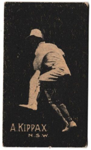 Hoadley Chocolates - 'Cricketers (Brown)' (1933) - Card #7 - A. Kippax (New South Wales)