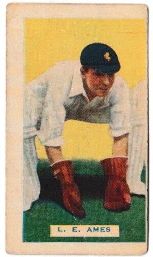 Hoadley Chocolates - 'Empire Games & Test Teams' (1934) - L.E. Ames (Kent)