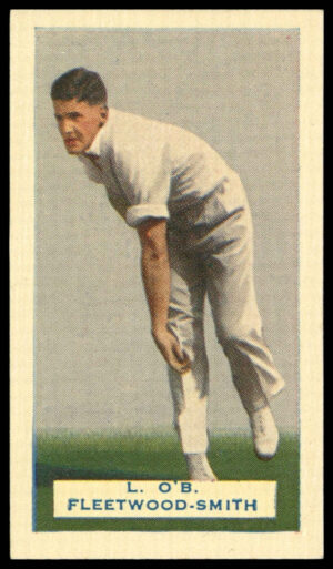 Hoadleys - 'Test Cricketers (40)' (1936) - #15 - L. O'B. Fleetwood-Smith (Victoria)
