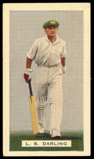 Hoadleys - 'Test Cricketers (40)' (1936) - #17 - L. Darling (Victoria)