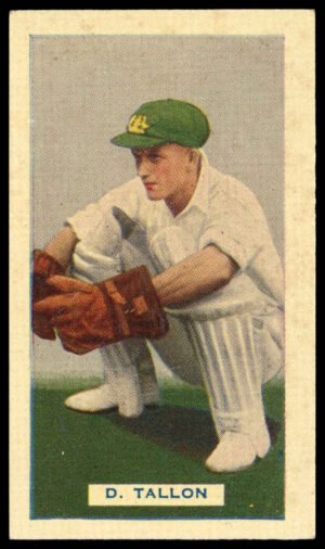 Hoadleys - 'Test Cricketers (40)' (1936) - #19 - D. Tallon (Queensland)