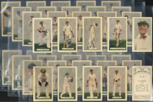 Hoadley Chocolates - 'Test Cricketers (40)' - Complete Set (1936)