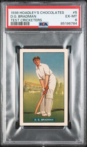Hoadley Chocolates - Don Bradman (South Australia) 'Test Cricketers' (1938) **PSA6**