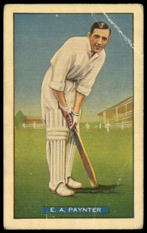 Hoadley Chocolates - 'Test Cricketers' (1938) - Eddie Paynter (Lancashire)
