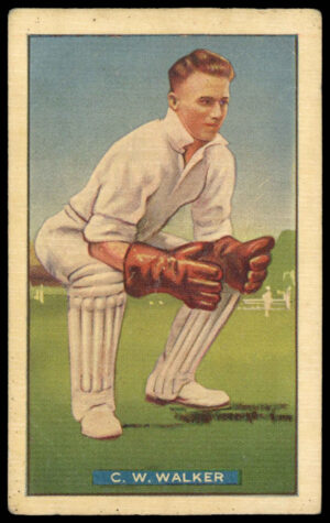 Hoadley Chocolates - 'Test Cricketers' (1938) - C.W. Walker (S. Australia) Hoadley Chocolates - 'Test Cricketers' (1938) - C.W. Walker (S. Australia)