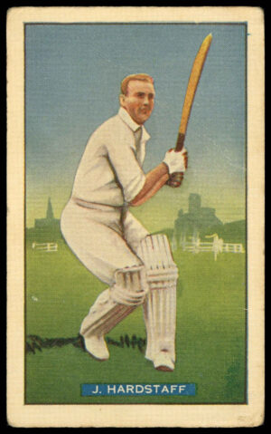 Hoadley Chocolates - 'Test Cricketers' (1938) - J. Hardstaff (Notts) Hoadley Chocolates - 'Test Cricketers' (1938) - J. Hardstaff (Notts)