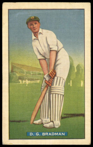 Hoadley Chocolates - 'Test Cricketers' (1938) - Don Bradman (South Australia) Hoadley Chocolates - 'Test Cricketers' (1938) - Don Bradman (South Australia)