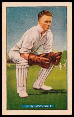 Hoadley Chocolates - 'Test Cricketers' (1938) - C.W. Walker (S. Australia) Hoadley Chocolates - 'Test Cricketers' (1938) - C.W. Walker (S. Australia)