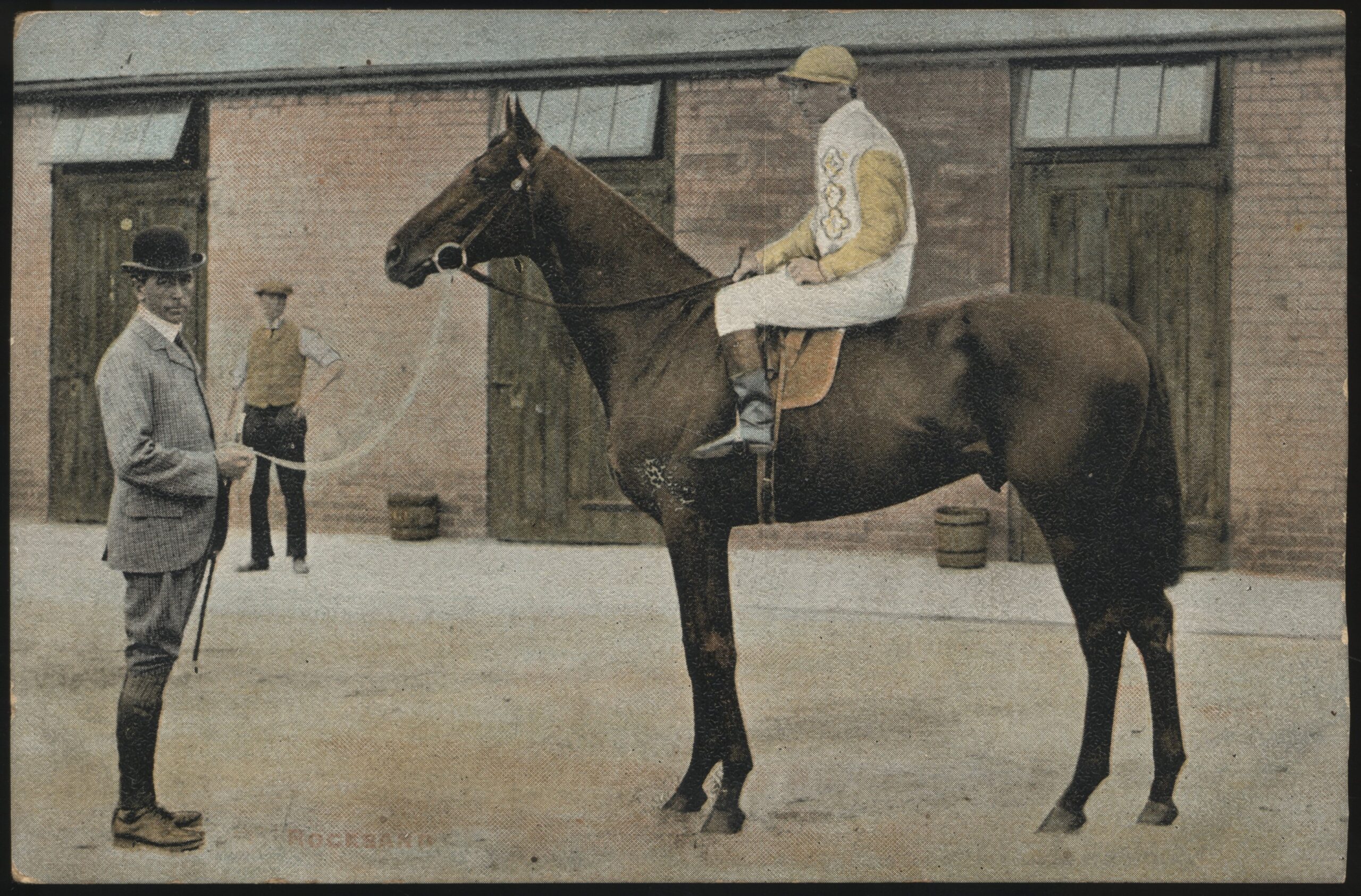 Valentine's - 'Rock Sand 1903 Derby Winner' (1904) - Used Horse Racing Postcard Valentine's - 'Rock Sand 1903 Derby Winner' (1904) - Used Horse Racing Postcard