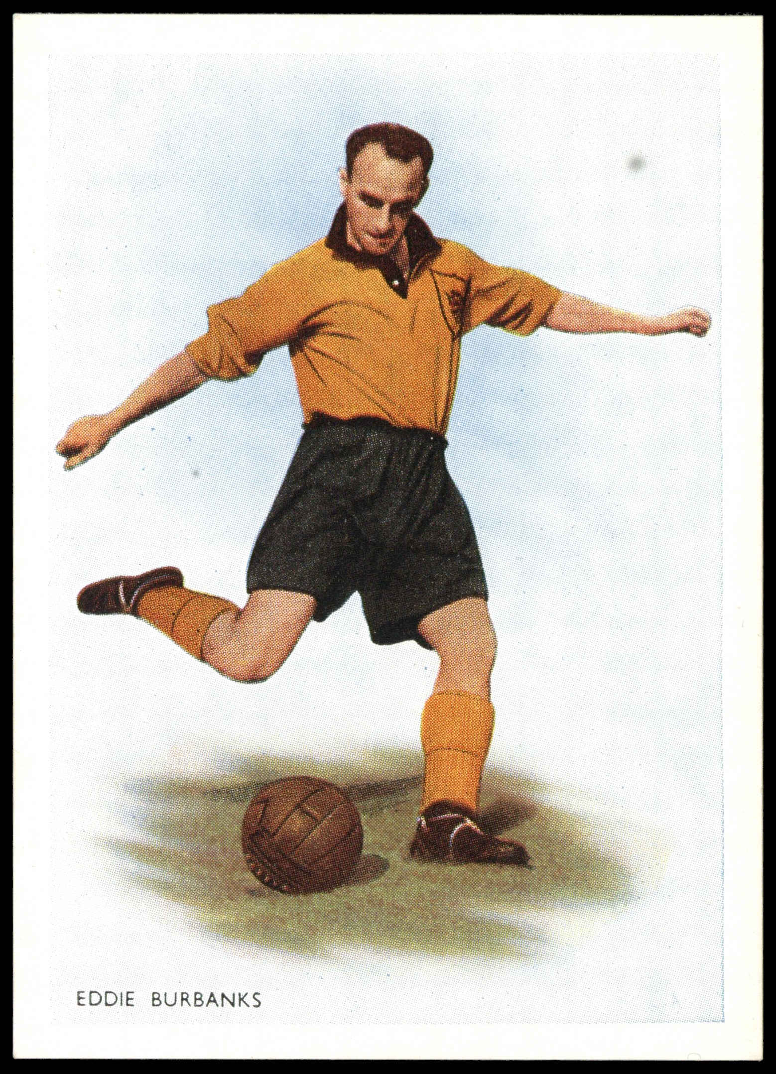 Hull City - 'Footballers' (1950) - W.E. Burbanks Hull City - 'Footballers' (1950) - W.E. Burbanks