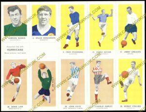 Fleetway - 'Hurricane Footballers (Uncut)' - Banks/Henderson/Pickering/Kevan/Greaves/Law/Kelly/Kaye/Hurley/Collins (1964)