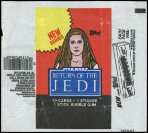 Topps (UK) - 'Star Wars Return of The Jedi Wrapper 1983 Series 2 Variant 1' (1983)