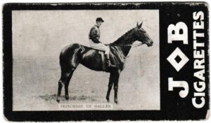 Societe Job - 'Racehorses - 1908/9 Winners' (1909) - Princesse De Galles