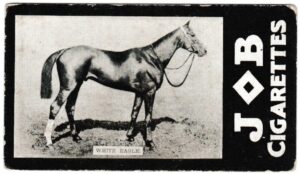 Societe Job - 'Racehorses - 1908/9 Winners' (1909) - White Eagle