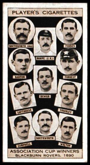 Player (John) - 'Association Cup Winners' - Card #11 - Blackburn Rovers 1890