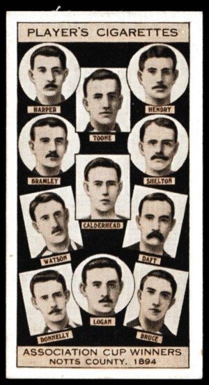 Player (John) - 'Association Cup Winners' - Card #15 - Notts County 1894