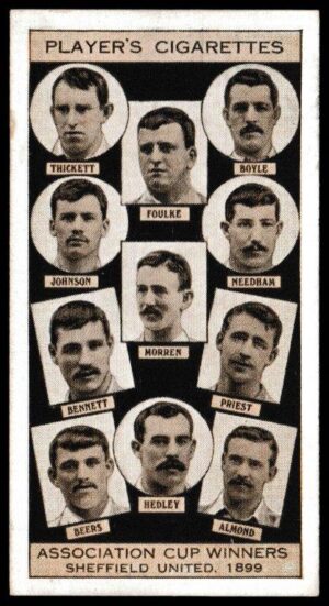 Player (John) - 'Association Cup Winners' - Card #20 - Sheffield United 1899 Player (John) - 'Association Cup Winners' - Card #20 - Sheffield United 1899