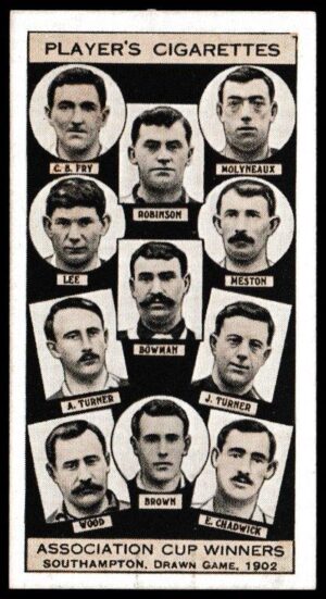 Player (John) - 'Association Cup Winners' - Card #24 - Southampton 1902 Drawn Game