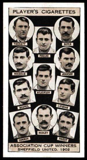Player (John) - 'Association Cup Winners' - Card #25 - Sheffield United 1902 Player (John) - 'Association Cup Winners' - Card #25 - Sheffield United 1902