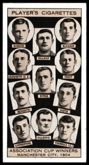 Player (John) - 'Association Cup Winners' - Card #27 - Man City 1904