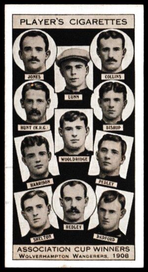Player (John) - 'Association Cup Winners' - Card #31 - Wolverhampton Wanderers 1908 Player (John) - 'Association Cup Winners' - Card #31 - Wolverhampton Wanderers 1908