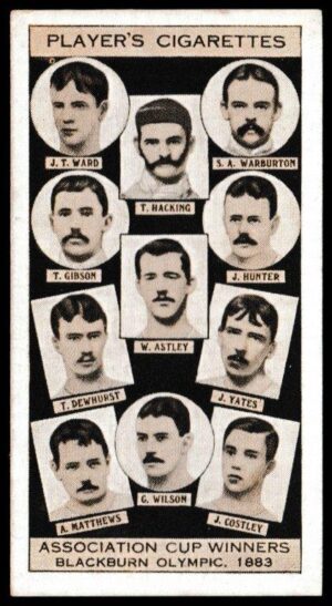Player (John) - 'Association Cup Winners' - Card #4 - Blackburn Olympic 1883