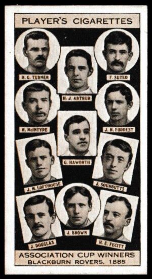 Player (John) - 'Association Cup Winners' - Card #6 - Blackburn Rovers 1885